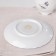 Rococo geese coffee pair, 170 ml, saucer 12.5 cm