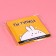 Chewing gum "You are a dumbass" in a postcard, 1 pc.