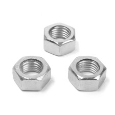 Гайка шестигранная ТУНДРА krep, DIN934, М16, оцинкованная, 1 кг