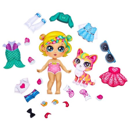 Magnetic set "Baby with a pet", mix, in a package-2