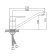 Accoona A4266P kitchen mixer, with a nut, a short husak, silumin, orange color