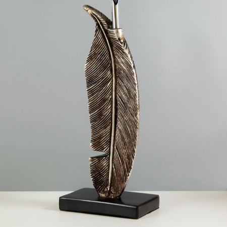 Seville desktop lamp E27 40W Black-Bronze 36x36x65 cm-3