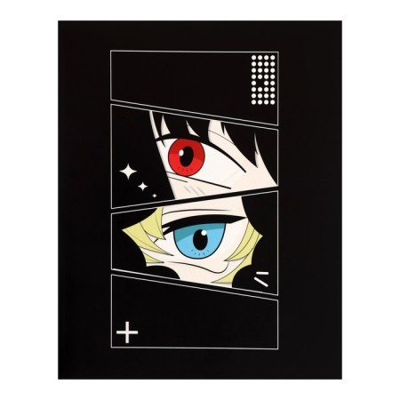 A set of notebooks of 5 pieces, 48 ​​sheets in the Calligrata "Anime" cage, cover coated cardboard, offset block-2