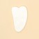 Set of massagers Guasha for the face "Inspecting", calcite, 14 x 20 cm,