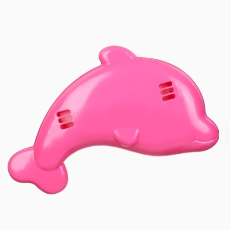 Dolphin bathtub thermometer, pink color-3