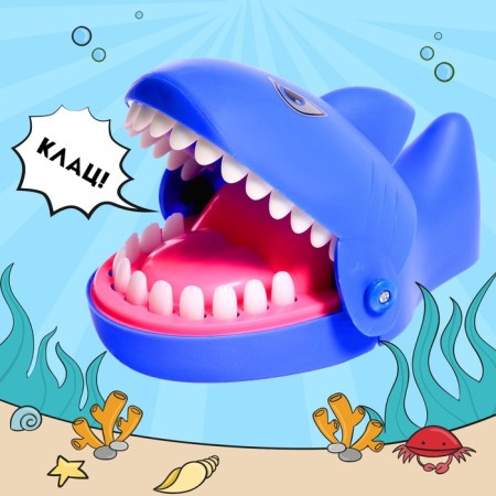 Board game "Crazy Shark", from 1 player, 5+-2