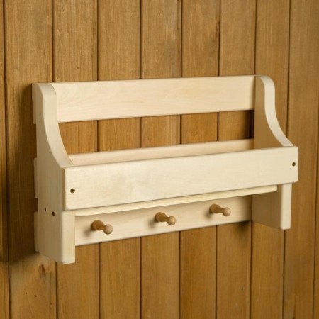 The shelf of the Puncture "Universal", 3 hooks, 50 × 30 × 12 cm-3