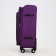 Small 24 suitcase "on lightning, code castle, with extension, purple color