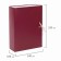 Archive box with A4 ties, a spine of 100 mm calligrata, boumvinyl, burgundy, 800 sheets