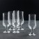 A set of glass glasses for beer Tulipe, 385 ml, 6 pcs