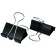 Paper clamps 32 mm, 12 pieces, black
