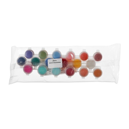 Acrylic paint, set of 18 colors x 3 ml, calligrata, frost -resistant, in a package-12
