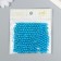 Beads for creativity plastic "turquoise-green" set of 200 pcs d = 0.6 cm