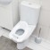 Children's lining - seat for the toilet, white color