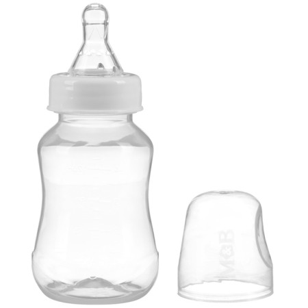 A set of bottles for feeding "Basic M&B" 150 and 250 ml, fitted, white color-11