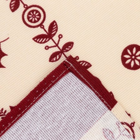 Apron "Dolyana" Merry Christmas 60x65cm, 100%HL, Rogozhka 164 g/m2-3