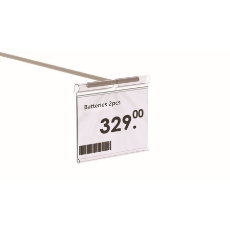Benic holder for a hook, folding, 7 × 3.5 cm, the color is transparent-1