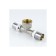 Aquasfera-Press tee 8011-01, 16 mm x 1/2 "x 20 mm, inner thread, brass