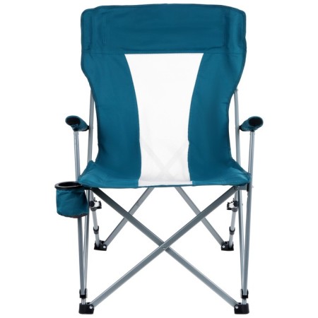 Tourist chair Maclay, with a cup holder, 64x42x93 cm, color cyan-6