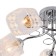 Ceiling lamp ESCADA, 1106/5PL. 5x40W, E27, 550x550x230 mm, chromium color