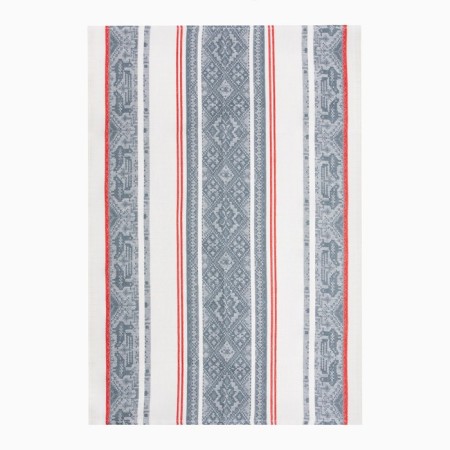 Towel 50x70 cm mix, jacquard b/s, cotton 55%, 45%flax 45%-1