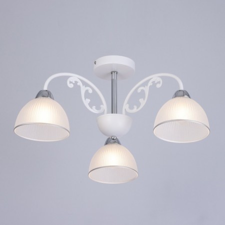 Laurah "Laura" 3x60W E27 white, chrome 59x27x20cm-1