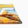 Women's scarf minku 70*70 cm, mustard