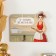 Decorative tree hook "You are a woman, your place in the kitchen" 12.3x10 cm