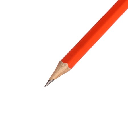 Pencil Blackographic hardness of HB, with an eraser, hexagonal, sharpened, MIX case-2