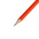 Pencil Blackographic hardness of HB, with an eraser, hexagonal, sharpened, MIX case