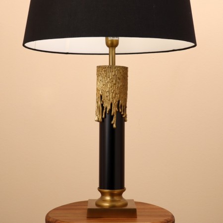Bruno tablet lamp black/golden 1x40W, E27, 50x50x78 cm-3
