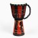 Drum Dzhembe "Elephant", 23 x 50 cm, red