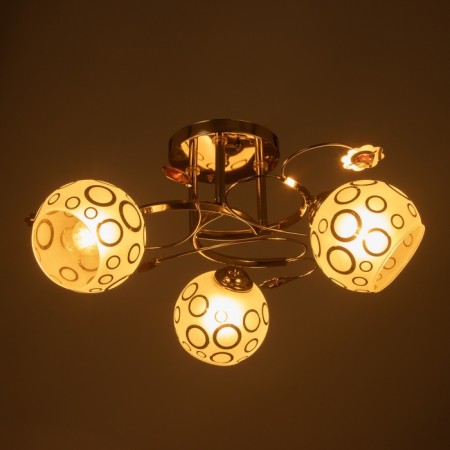Ebby chandelier 3x40W E27 Gold Model: 2612374-2