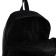 Youth backpack from textiles with a zipper, waterproof, 3 pockets, black color