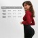 TOP with a long sleeve Minaku: Sportly; color Bordeaux rr m