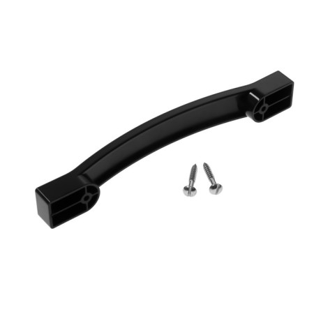 S-34 handle, plastic 128 mm, black glossy color-7