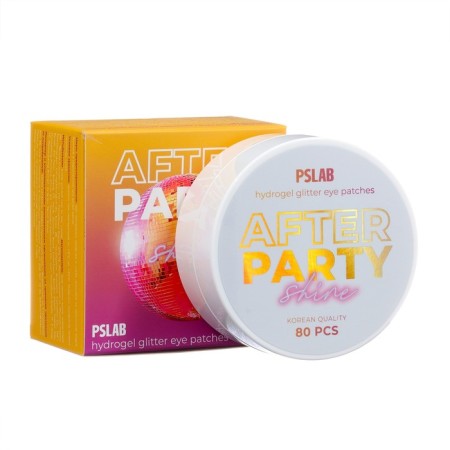 PSLab glitter-patch with a complex of vitamins against dark circles, 80 pcs.