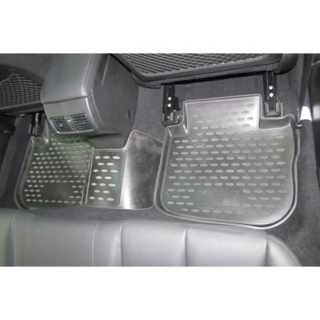 Rugs in the Subaru Outback 01/2010-2014 salon, 4 pcs. (polyurethane)-1
