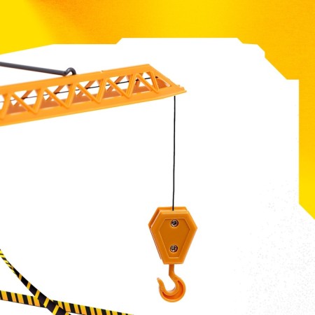 Construction crane, mobile details-5
