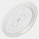 Porcelain dining plate Magistro "glare", 25 × 16.5 × 1.5 cm, white color