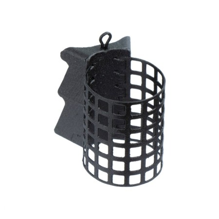 Metallic feeder X-Feeder ME Alligator M Perfo, Matt Black, 130 g, 45 ml