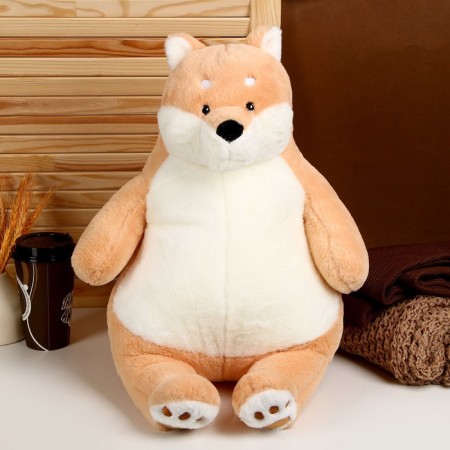 Soft toy "Dog", 55 cm, orange color