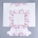 Capcake box, confectionery packaging with a window, 4 cells "Wreath", 16 x 16 x 10 cm
