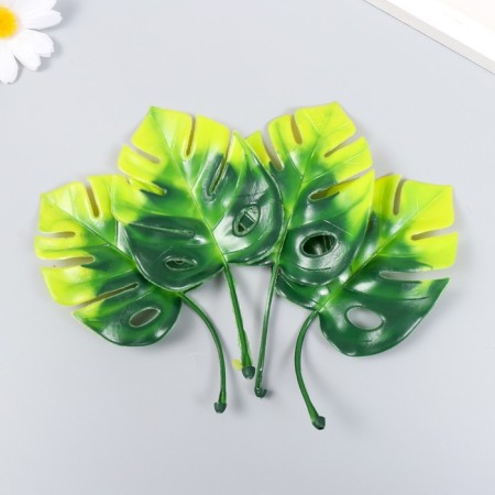 Decor for creativity "Liszt Monsters" set 4 pcs green 7x13 cm-2