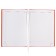 Deliciper of Leduced A5, 160 Vivevella sheets, Cover Artificial Leather, Corner perforation, Orange