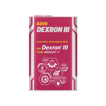 Gear automatic transmission Mannol Automatic Plus ATF D-III, GM Dexron III, 1 liter