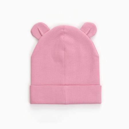 Hat for the girl, the color is light pink, size 40-42-2