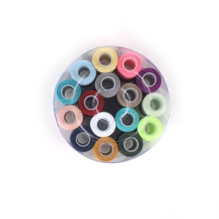 A set of household threads IDEAL 40/2, length 183 m, assorted color, 16 pcs, 4 units-3