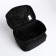 Cosmetic bag with a zipper, with a mirror, black color