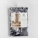 A set of curtains for the kitchen with sequences of Ethel "Palm Leaves" 149x180 cm - 2 pcs